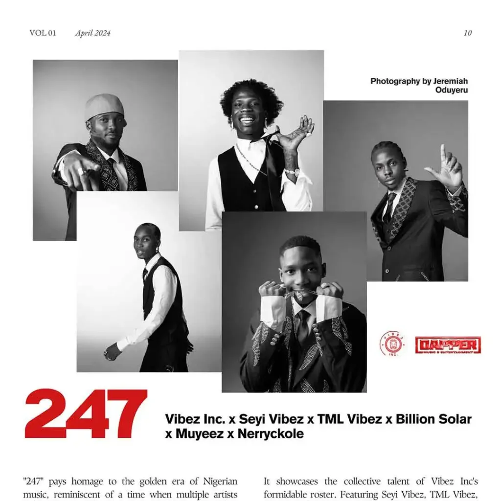 Vibez Inc – 247 Ft. Tml Vibez, Muyeez, Billion Solar & Nerryckole